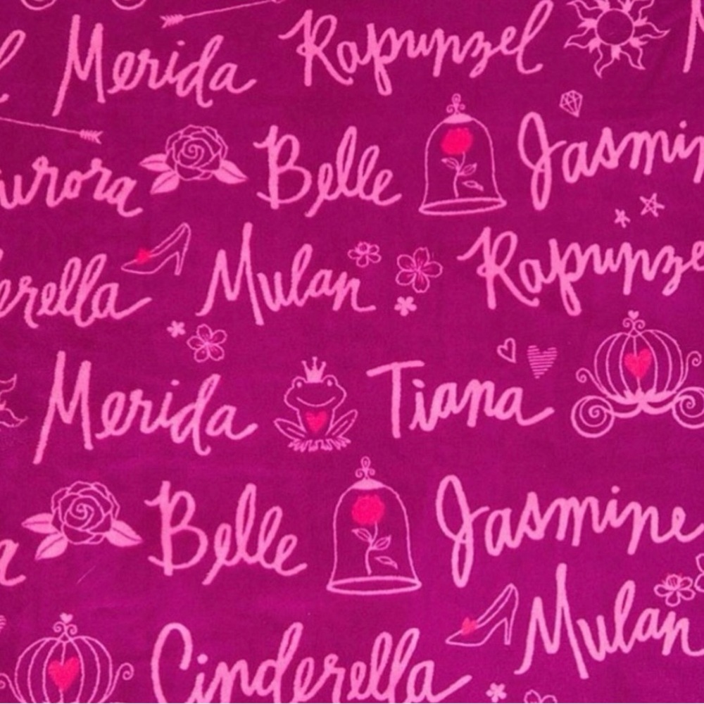 Disney Princess fleece throw - Picture 9 of 11